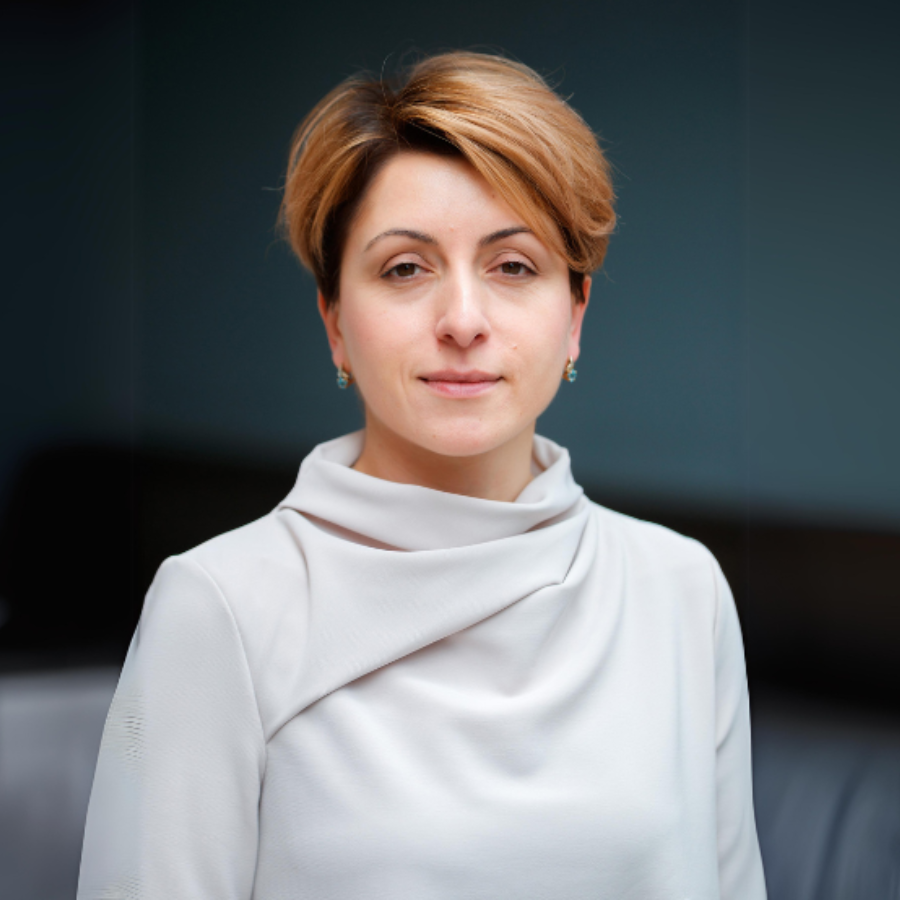 H.E. Ms. Eka Tkeshelashvili